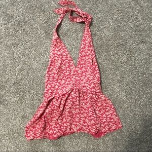 Red American Eagle tank top - Size S